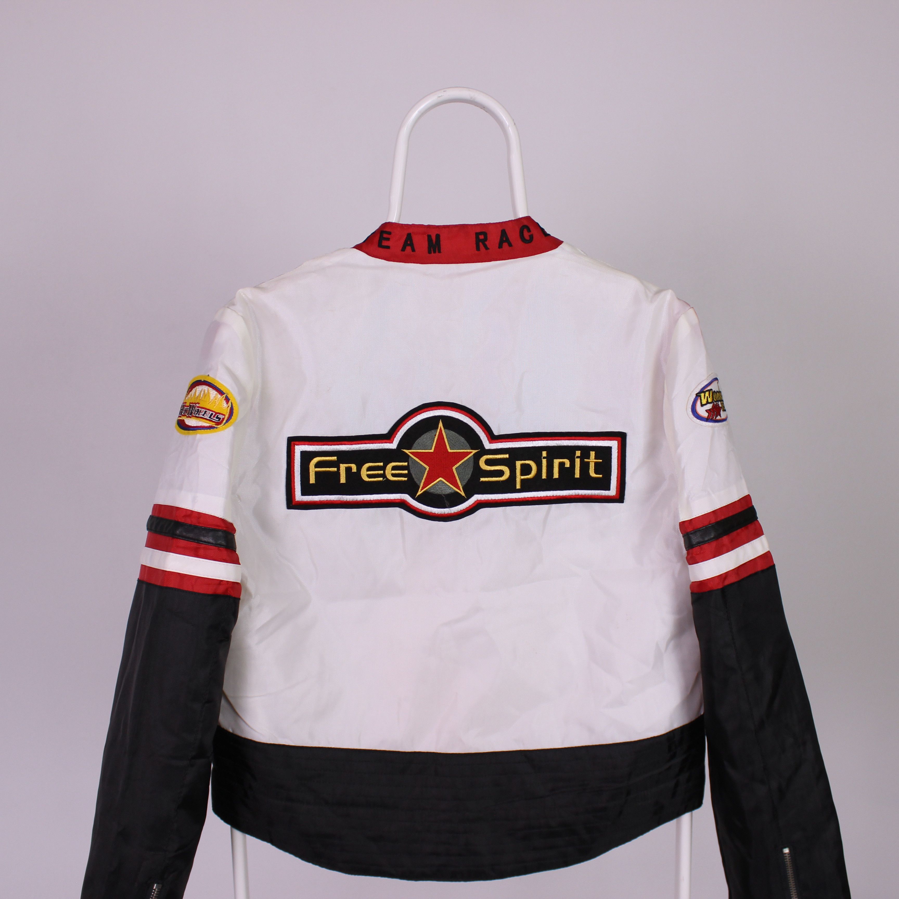 Vintage Free Spirit racing race Britain jacket women S M Size S / US 4 / IT 40 - 4 Thumbnail