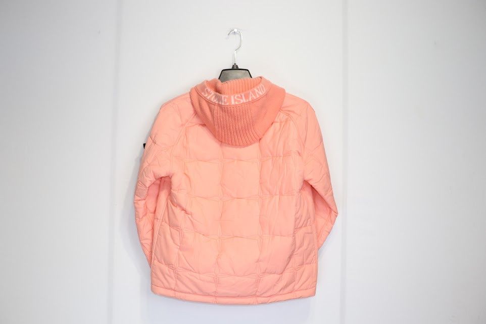 Stone Island o1rshd1 Padded Blouson Down Jacket in Pink Size US M / EU 48-50 / 2 - 6 Thumbnail