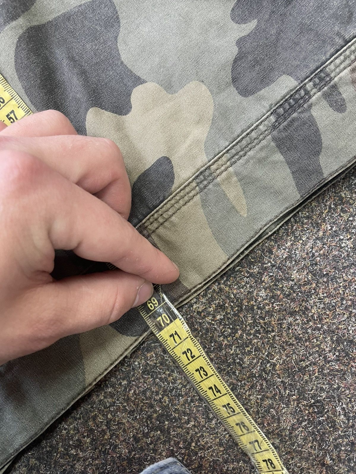 Vintage Vintage Y2K Camo Military Jacket Gorpcore Archive Streetwear Size S / US 4 / IT 40 - 10 Thumbnail