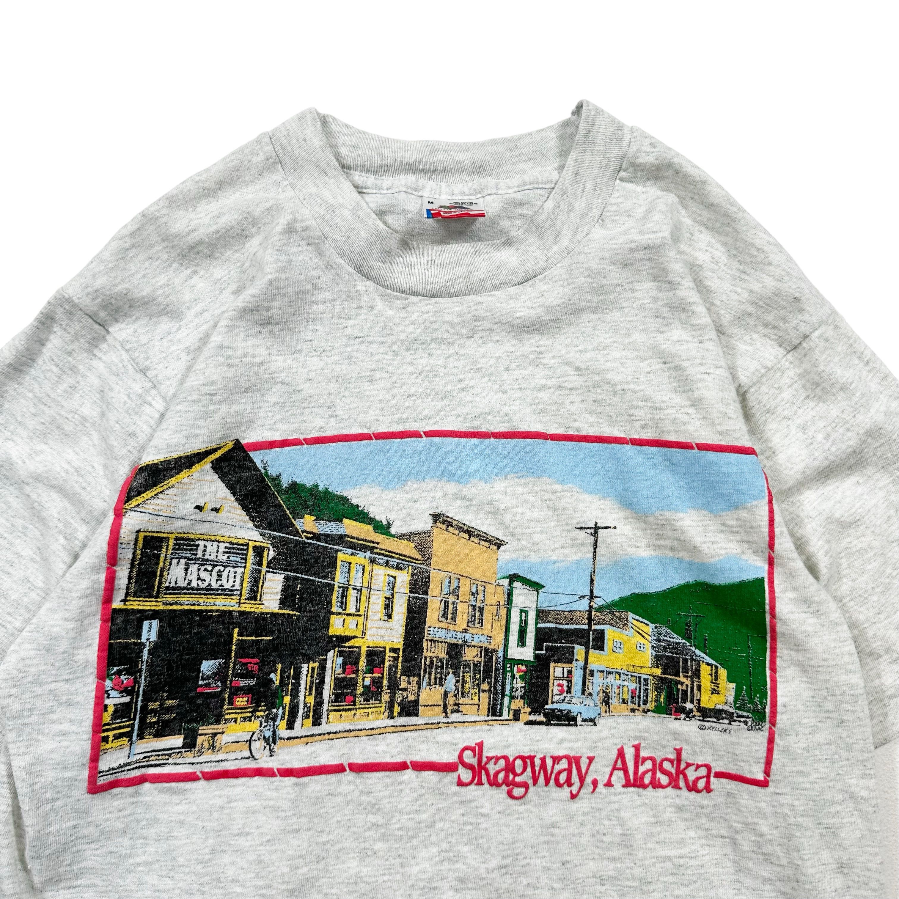 Vintage Vintage 90s Single Stitch Puff Print Alaska Graphic T Shirt Size US M / EU 48-50 / 2 - 2 Thumbnail