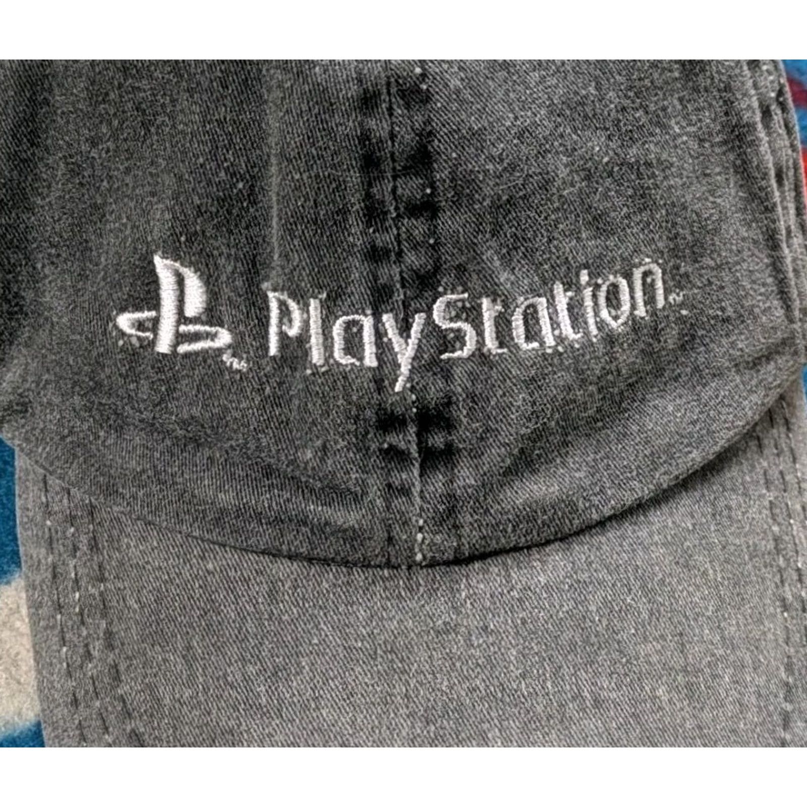 Vintage VINTAGE PlayStation Hat Dad Cap Video Game "Play Has No Limits" 90s Mens Size ONE SIZE - 2 Thumbnail