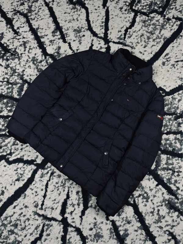 Tommy Hilfiger Tommy Hilfiger black S logo down jacket Size S / US 4 / IT 40 - 2 Thumbnail