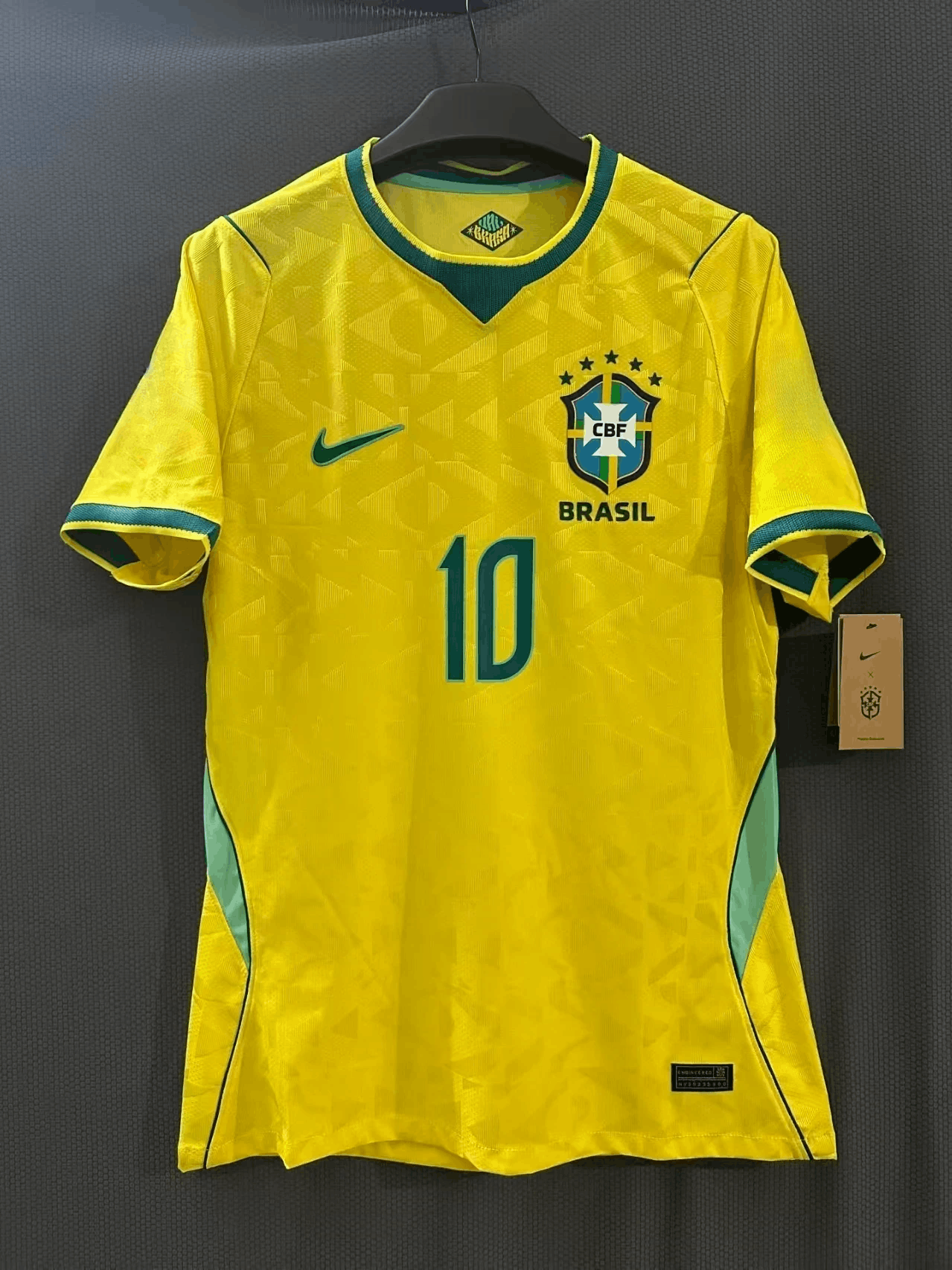 10 Neymar Jersey Brazil Soccer Jersey Home 2026 World Cup