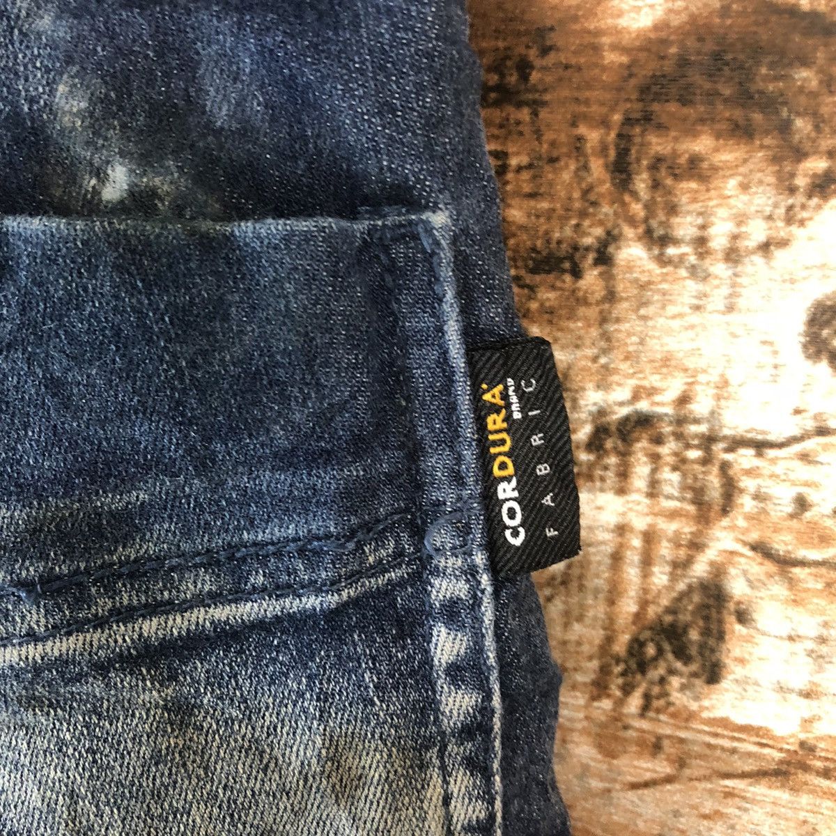 Japanese Brand Field Core japan utility Blue Denim jogger Pants #A2116 Size US 29 - 24 Thumbnail