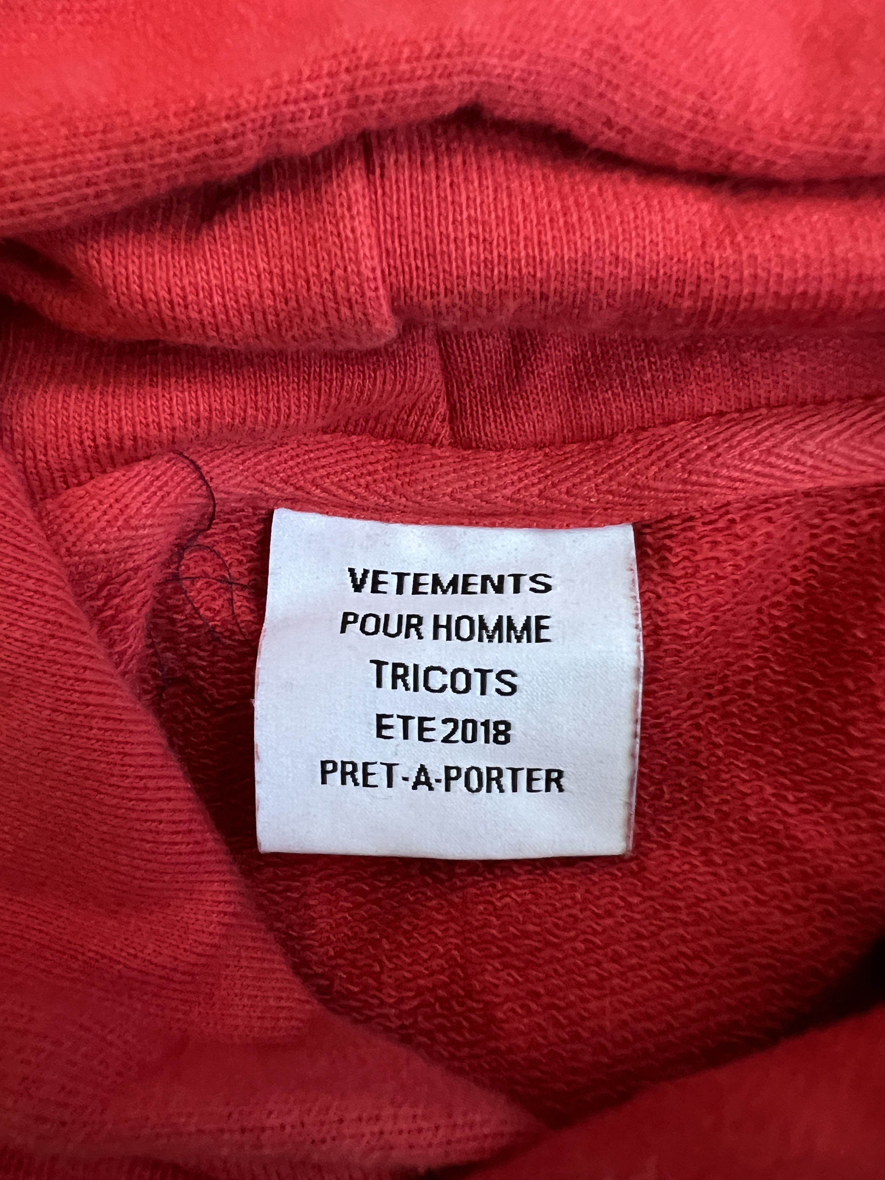 Vetements Vetements SS18 Matratzenland Hoodie Size US XS / EU 42 / 0 - 4 Thumbnail