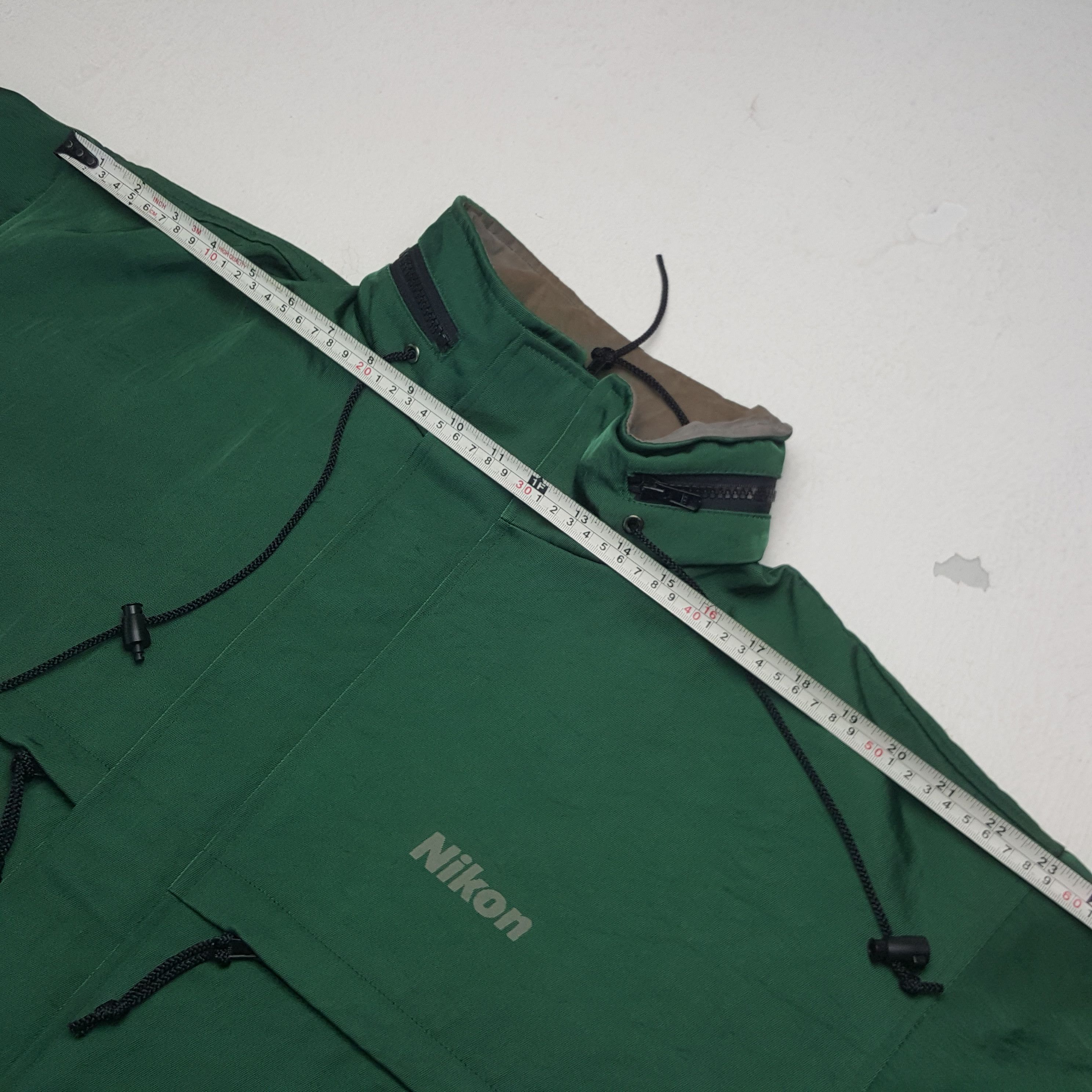 Nikon × Vintage Vintage Nikon Zipper Windbreaker Jacket Size US M / EU 48-50 / 2 - 5 Thumbnail