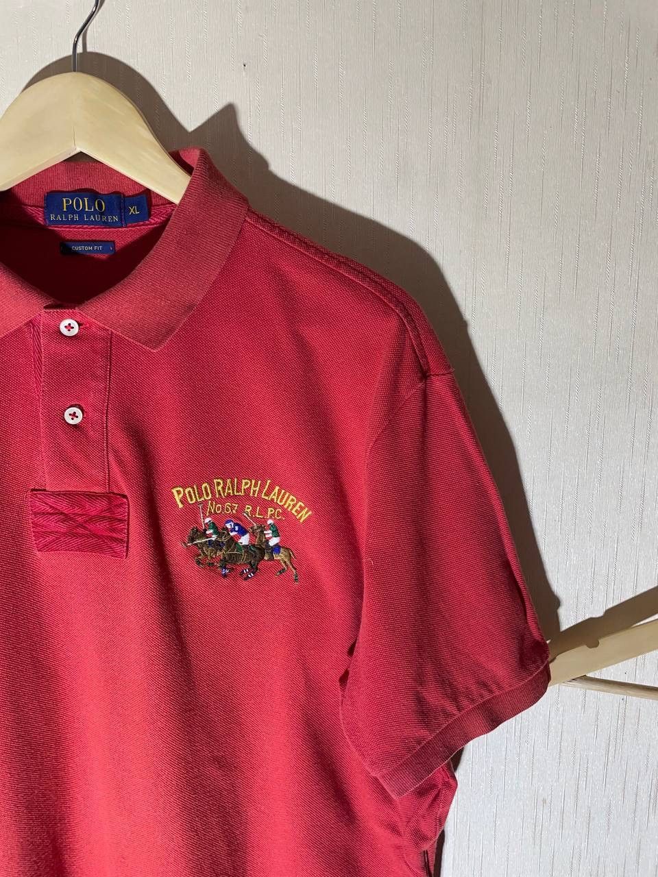 Polo Ralph Lauren × Ralph Lauren × Vintage Polo Ralph Lauren Vintage R.L.P.C. Chief Keef Polo Size US XL / EU 56 / 4 - 2 Thumbnail