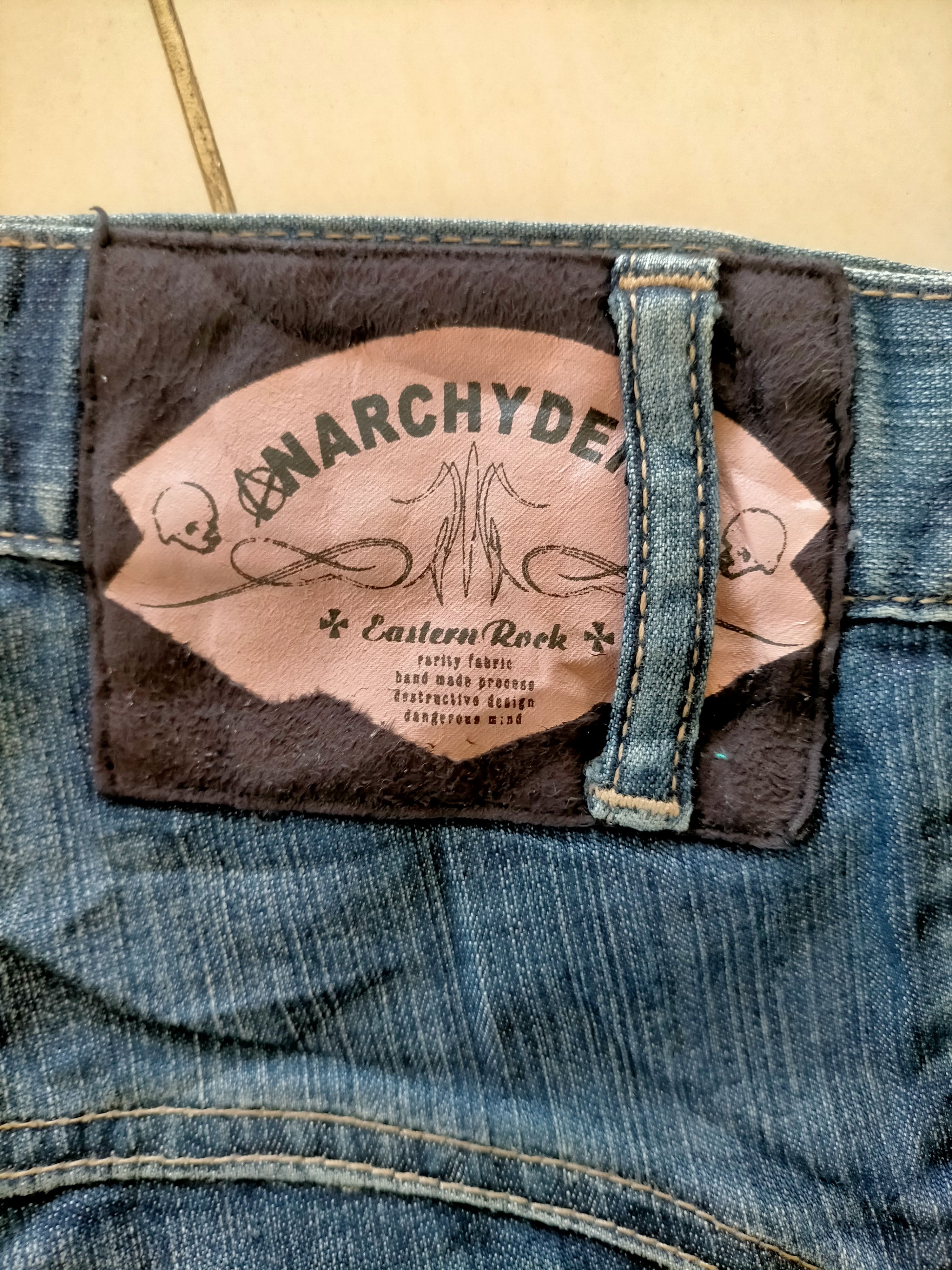 PPFM PPFM Japan Cargo Punk Style Denim Jeans Size US 32 / EU 48 - 20 Thumbnail