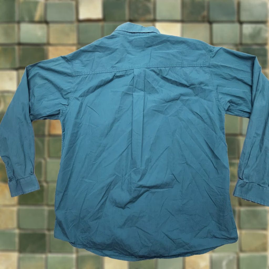 Vintage Cinch Long Sleeve Shirt Mens Large Chase Hawks Rodeo Western Flip Cuff Workwear Size US L / EU 52-54 / 3 - 1 Thumbnail