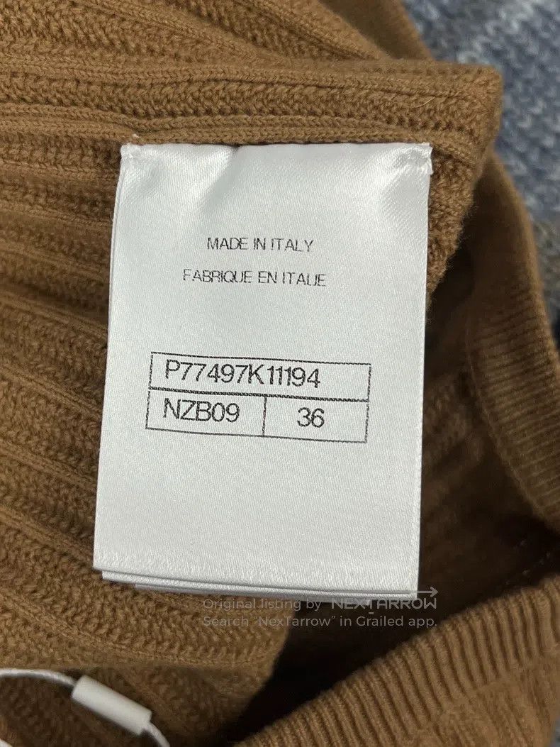 Chanel Chanel 24A high-end handicraft workshop cashmere contrast Size XS / US 0-2 / IT 36-38 - 5 Thumbnail