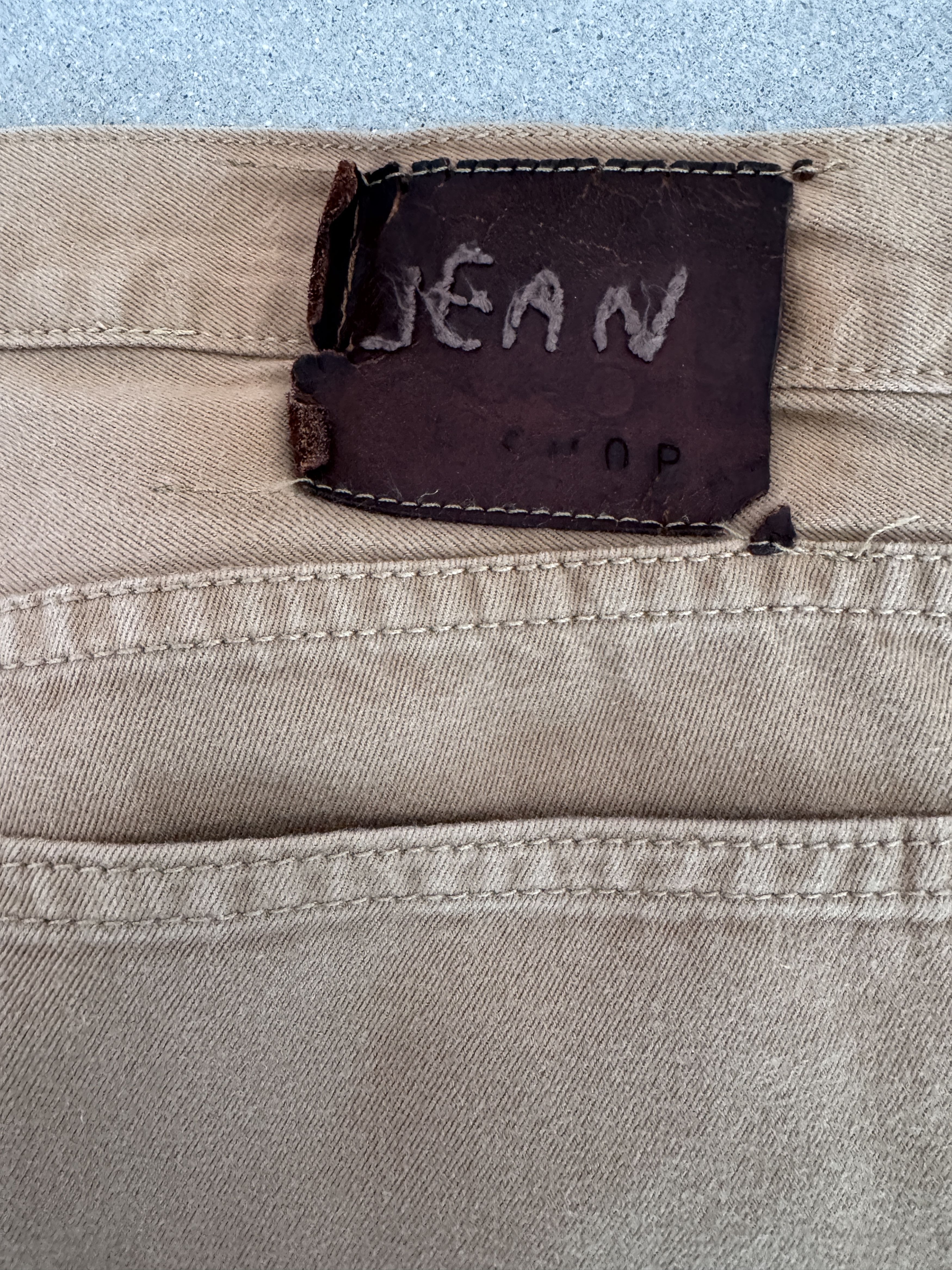 Jean Shop Mens 'Rocker' chino denim pants Size US 37 - 8 Thumbnail
