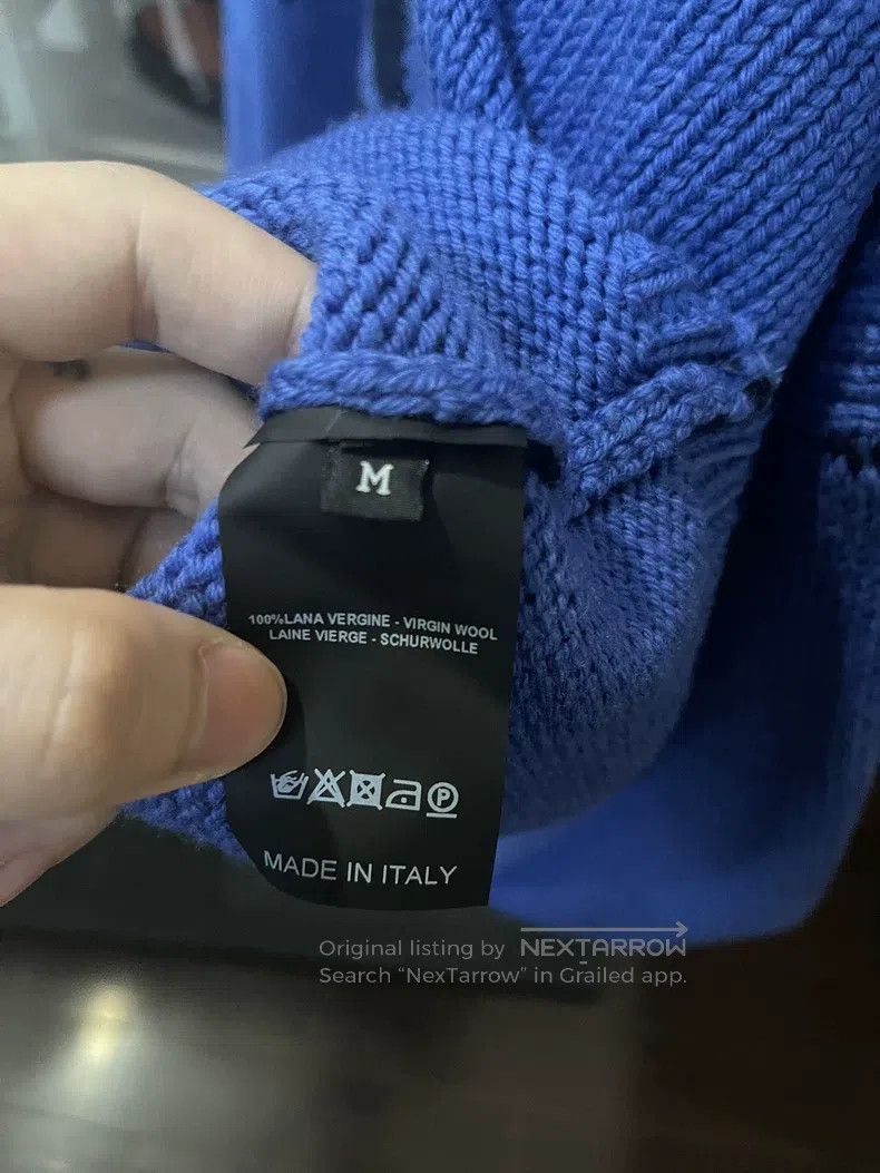 Raf Simons Raf Simons The same blue RS sweater Size US M / EU 48-50 / 2 - 3 Thumbnail