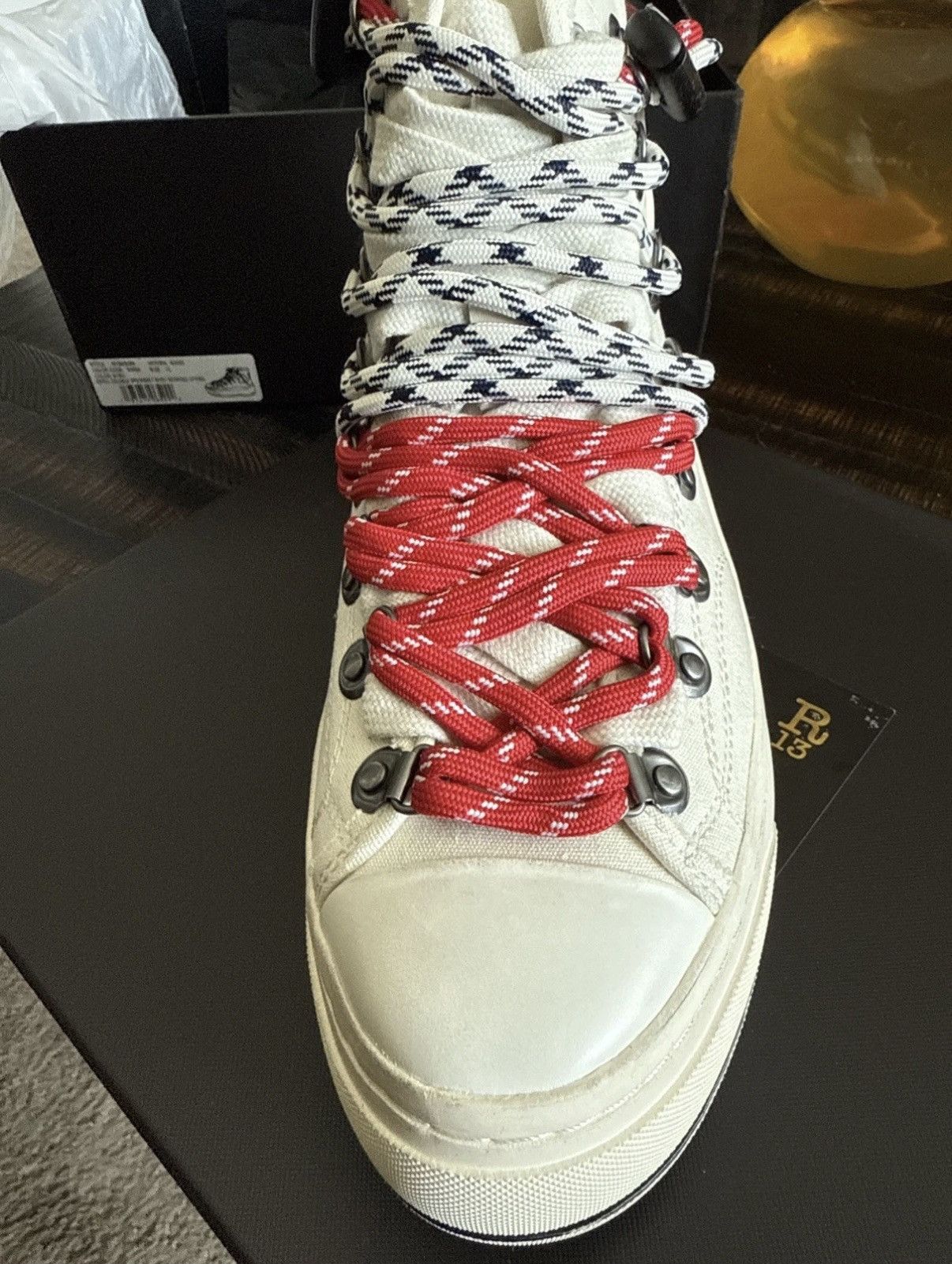 R13 R13 Kurt Double Grommet Hiking Sneaker Size US 10 / EU 43 - 2 Thumbnail