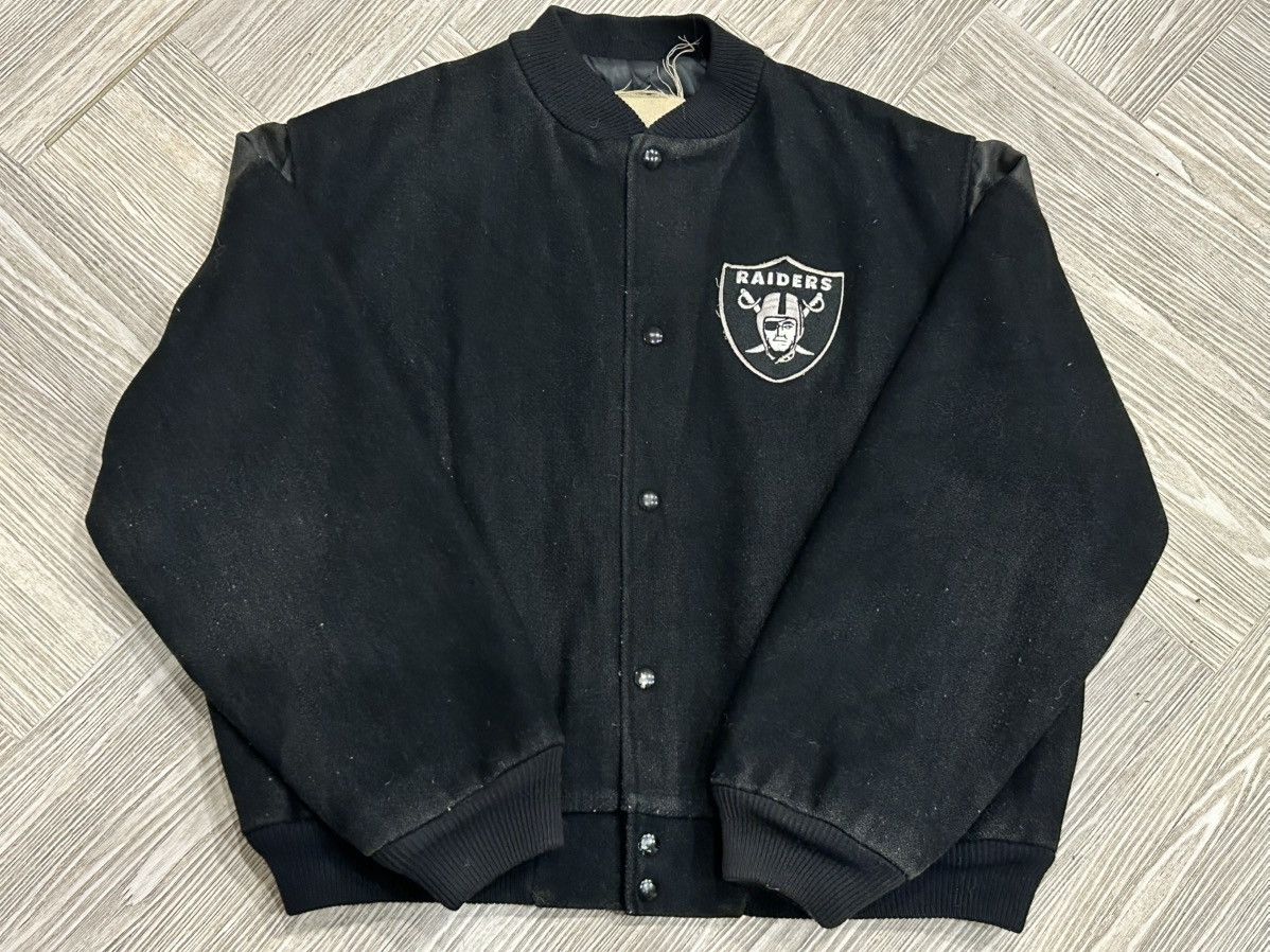 Chalk Line × NFL × Vintage *VINTAGE 80s* Chalk Line X Oakland Raiders Size US XL / EU 56 / 4 - 1 Thumbnail