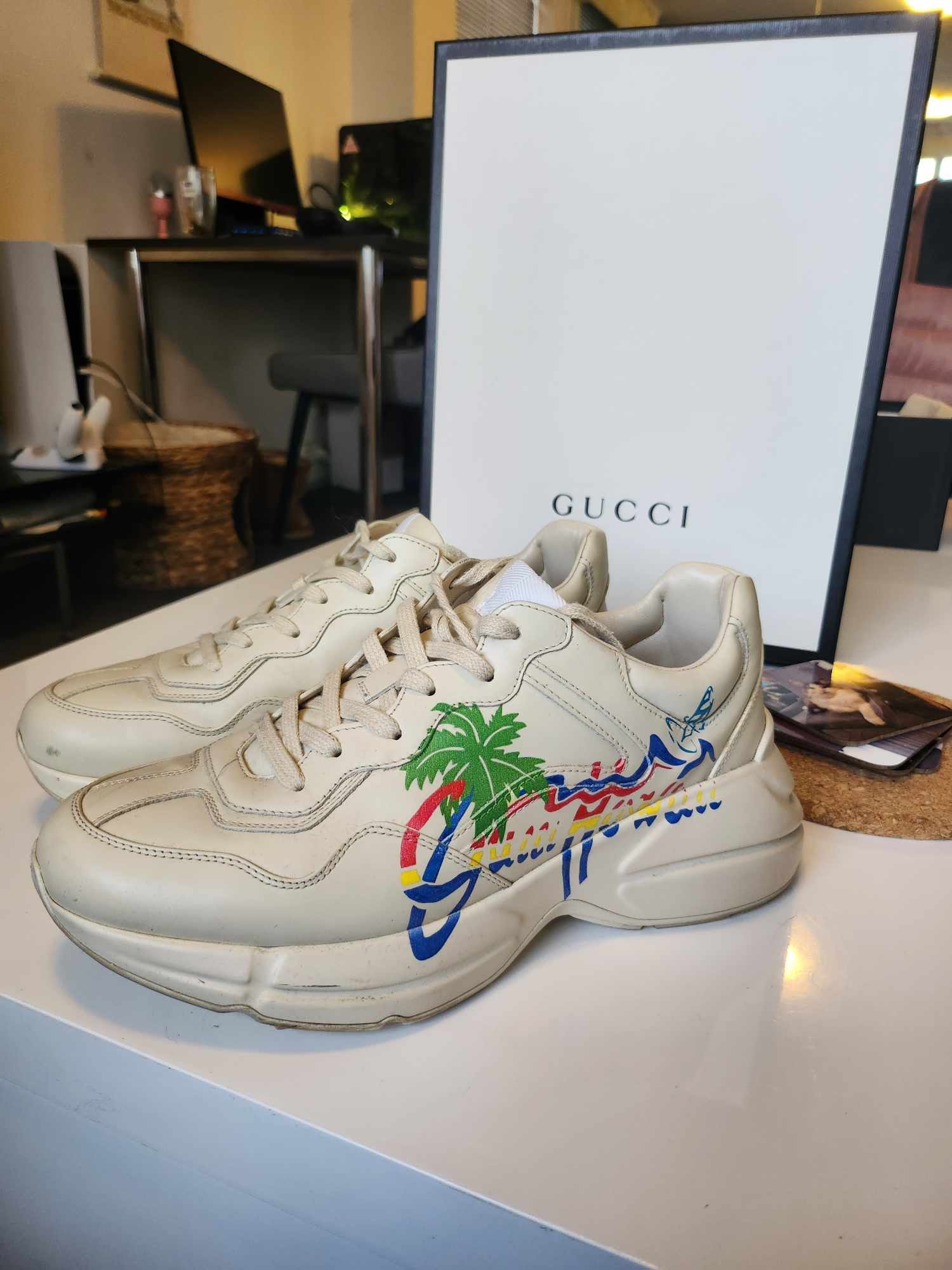 Gucci Rhyton sneaker - Hawaii collection Size US 8 / EU 41 - 1 Thumbnail