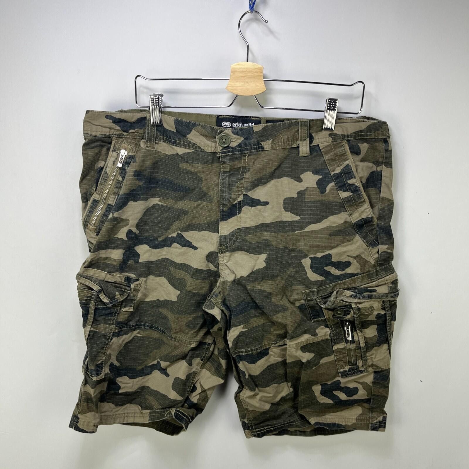 Ecko Unltd. Vintage Ecko Y2K Camo Shorts 36 Size US 36 / EU 52 - 4 Thumbnail
