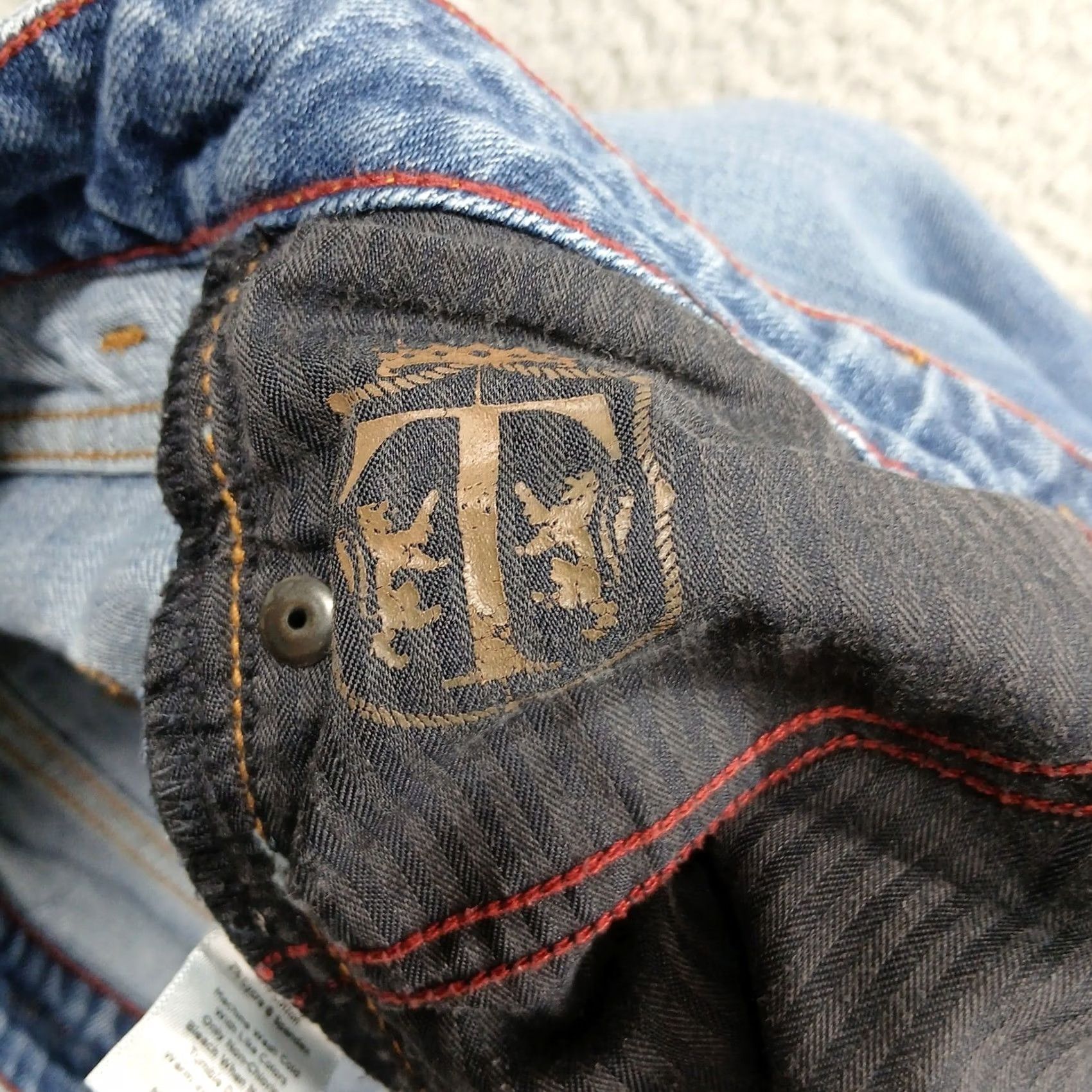 Talbots VINTAGE? No. Talbots Heritage Straight Leg Jeans Women Size 4 Blue Denim Stretch EUC Size 27" / US 4 / IT 40 - 4 Thumbnail