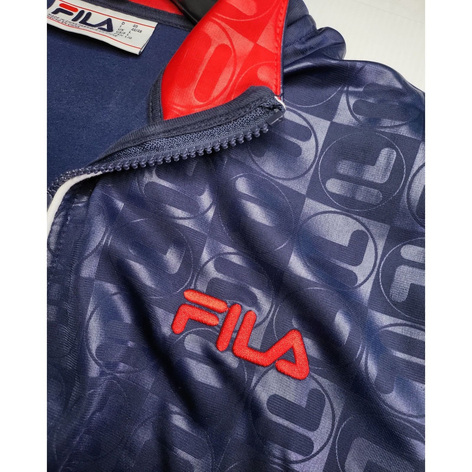 Fila NWT Fila Women's Isadora Embossed Logo Jacket Size L Size L / US 10 / IT 46 - 6 Thumbnail