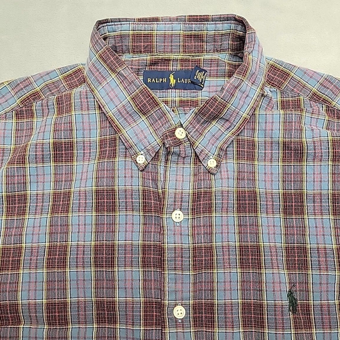 Ralph Lauren Ralph Lauren Shirt Mens XL Multicolor Plaid Cotton Button Down Classic Preppy Size US XL / EU 56 / 4 - 2 Thumbnail