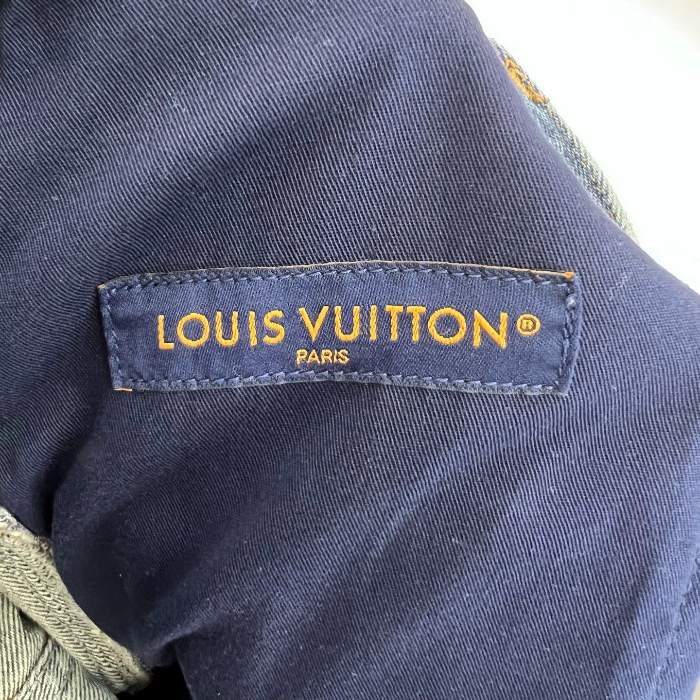 Louis Vuitton 【LV】Louis Vuitton Embossed Monogram Jeans Size US 31 - 4 Thumbnail