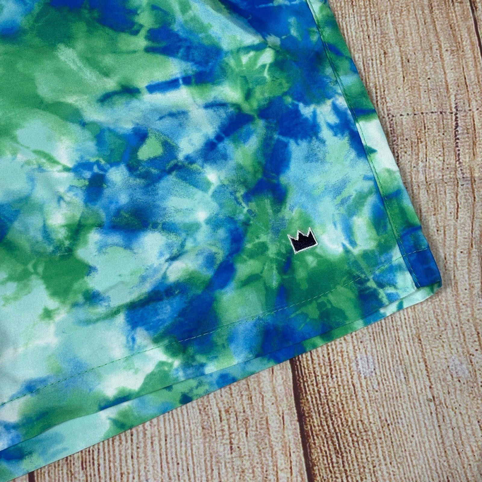 Other Crown & Ivy Boys Tie-Dye Swim Shorts XL Size US 26 / EU 42 - 2 Thumbnail