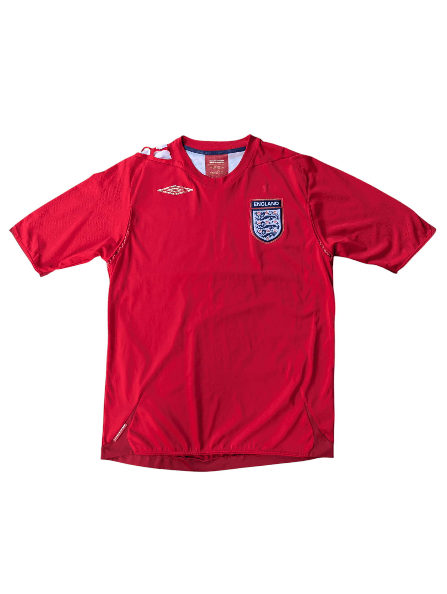 UMBRO ENGLAND 2006/2007 FOOTBALL SHIRT JERSEY