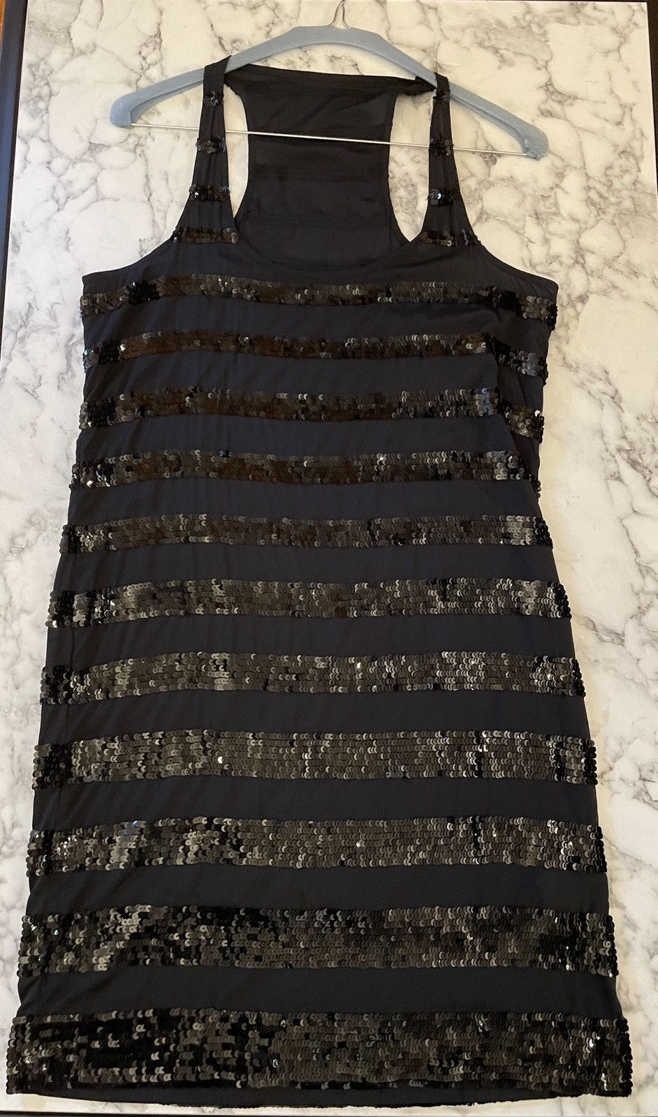 Jean Paul Gaultier Vintage iconic Jean Paul Gaultier tank silk sequinned dress Size S / US 4 / IT 40 - 2 Thumbnail