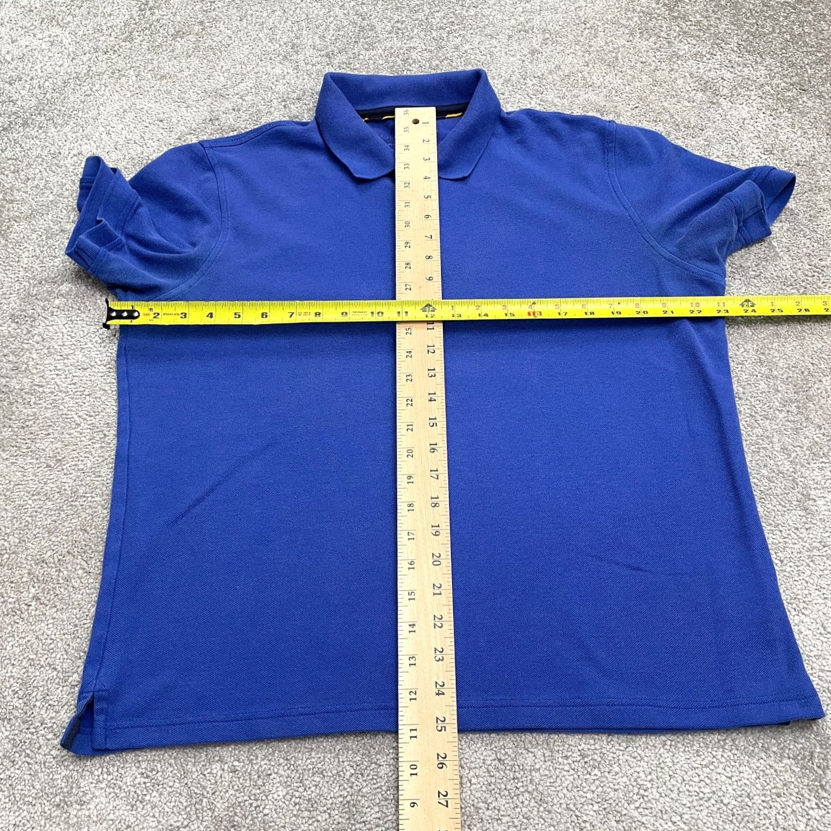 Club Room Club Room Polo Shirt Mens Large Blue Short Sleeve Cotton Blend Casual Golf Top Size US L / EU 52-54 / 3 - 7 Thumbnail