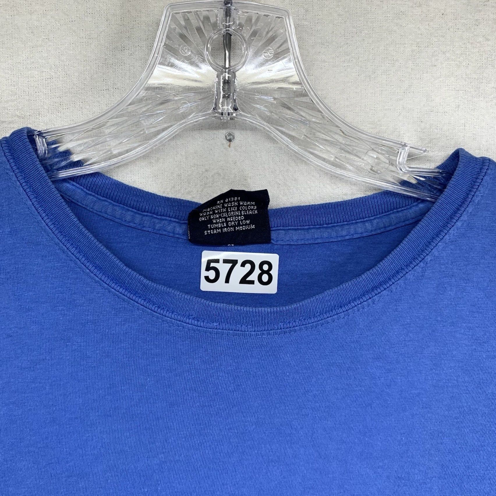 Ralph Lauren VINTAGE Polo Ralph Lauren T Shirt Men’s Large Blue 90s Cotton Blend Short Sleeve Logo Mens Size US L / EU 52-54 / 3 - 5 Thumbnail