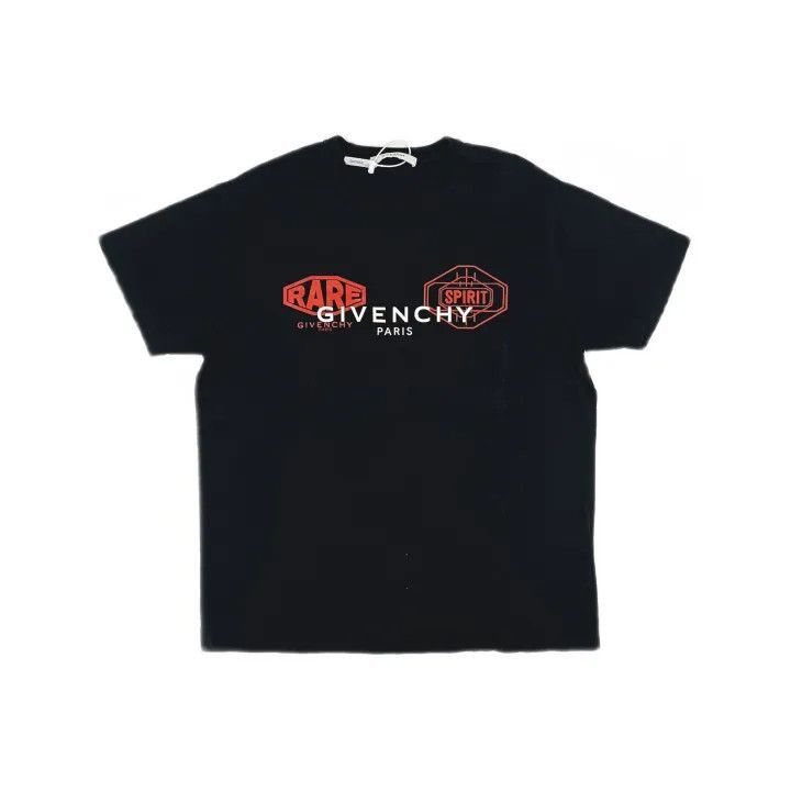 Givenchy Givenchy Givenchy Short Sleeve Logo TShirt for Men -2507 Size US L / EU 52-54 / 3 - 2 Thumbnail