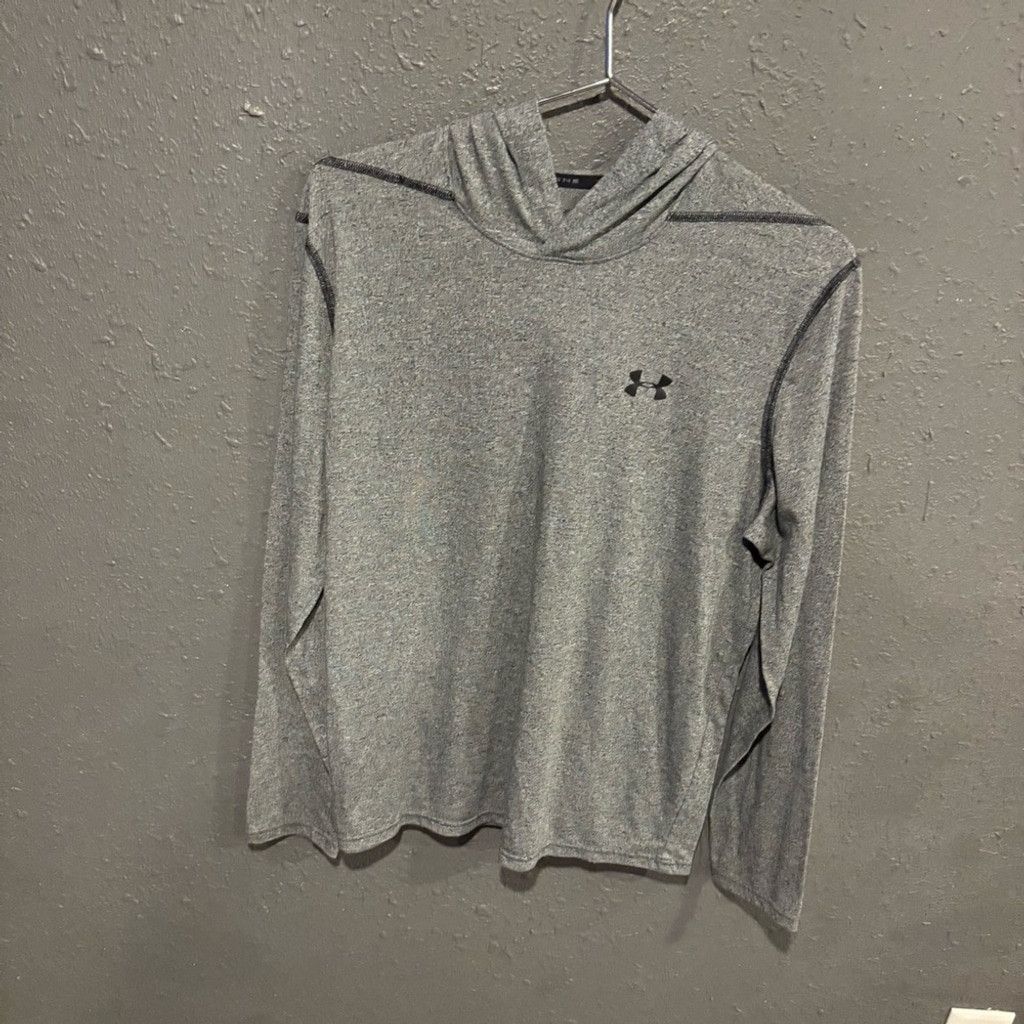 Under Armour Under Armour Gray Hoodie Size US L / EU 52-54 / 3 - 1 Thumbnail