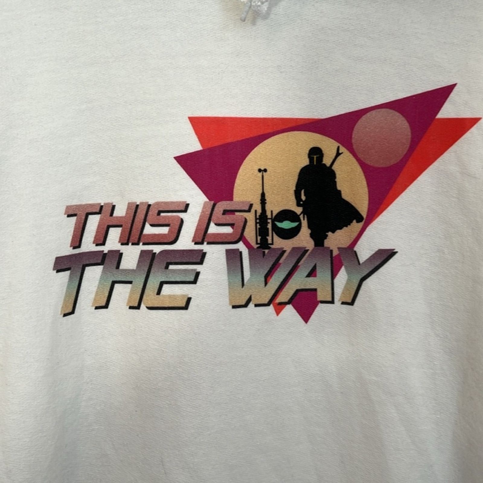 Disney Barstool Sports Disney Star Wars Mandalorian Hoodie Size L / US 10 / IT 46 - 3 Thumbnail