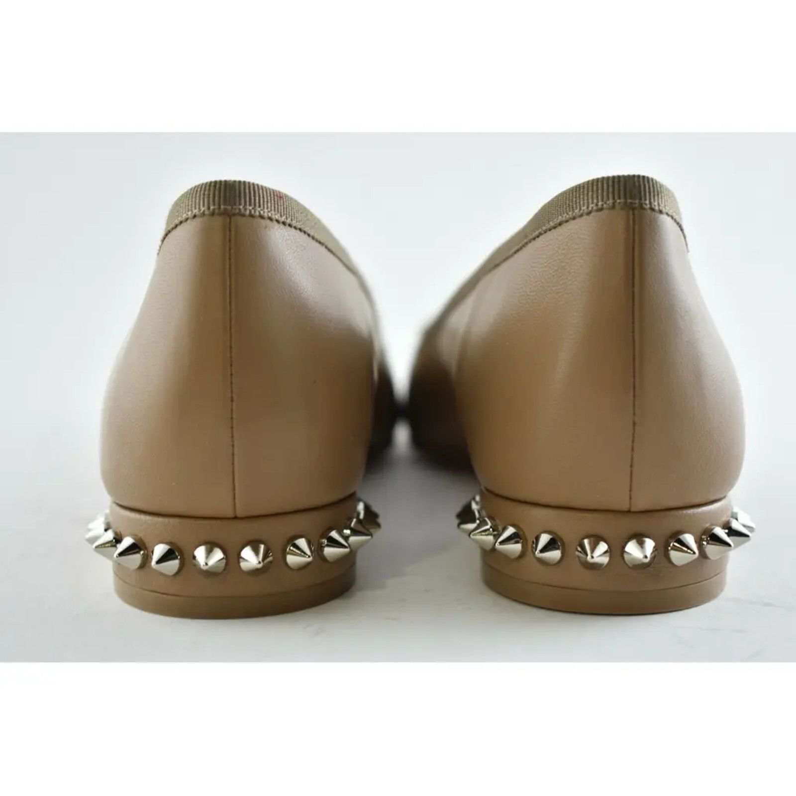 Christian Louboutin Christian Louboutin Hall Flat Fennec Nappa Leather Spike Size US 6 / IT 36 - 11 Thumbnail