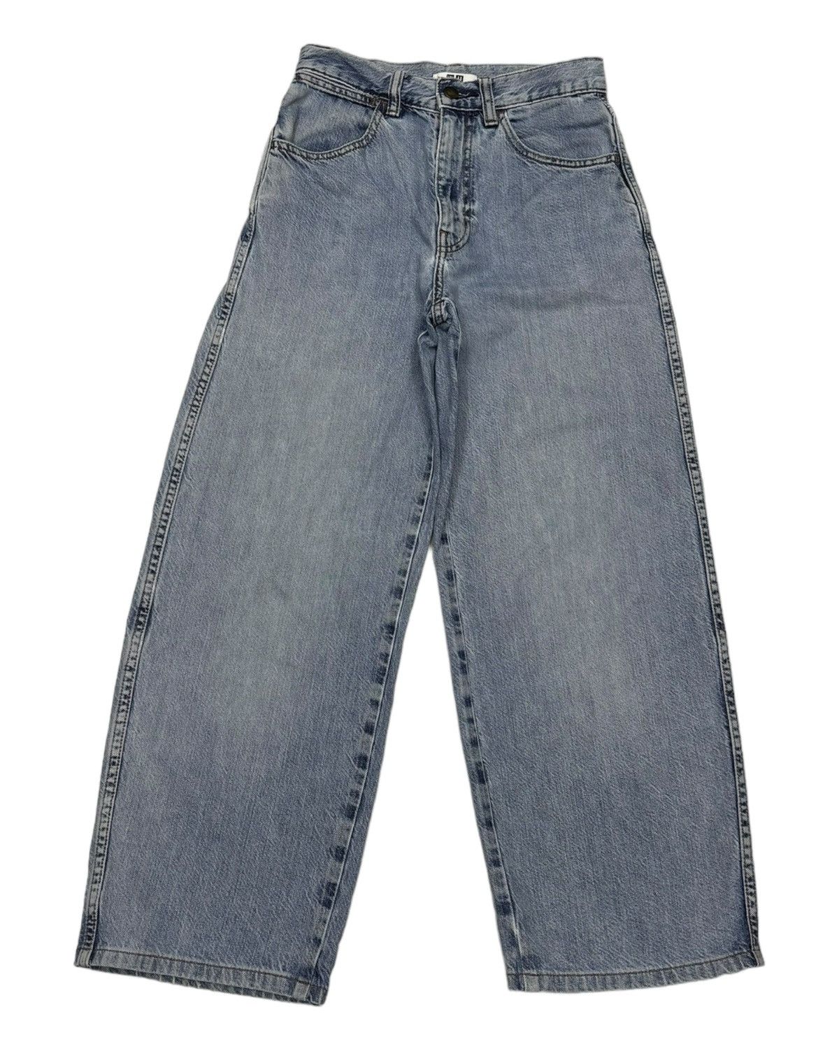 Lemaire × Uniqlo VINTAGE LEMAIRE WIDE BAGGY JEANS UNIQLO LEMAIRE Size 26" / US 2 / IT 38 - 1 Thumbnail