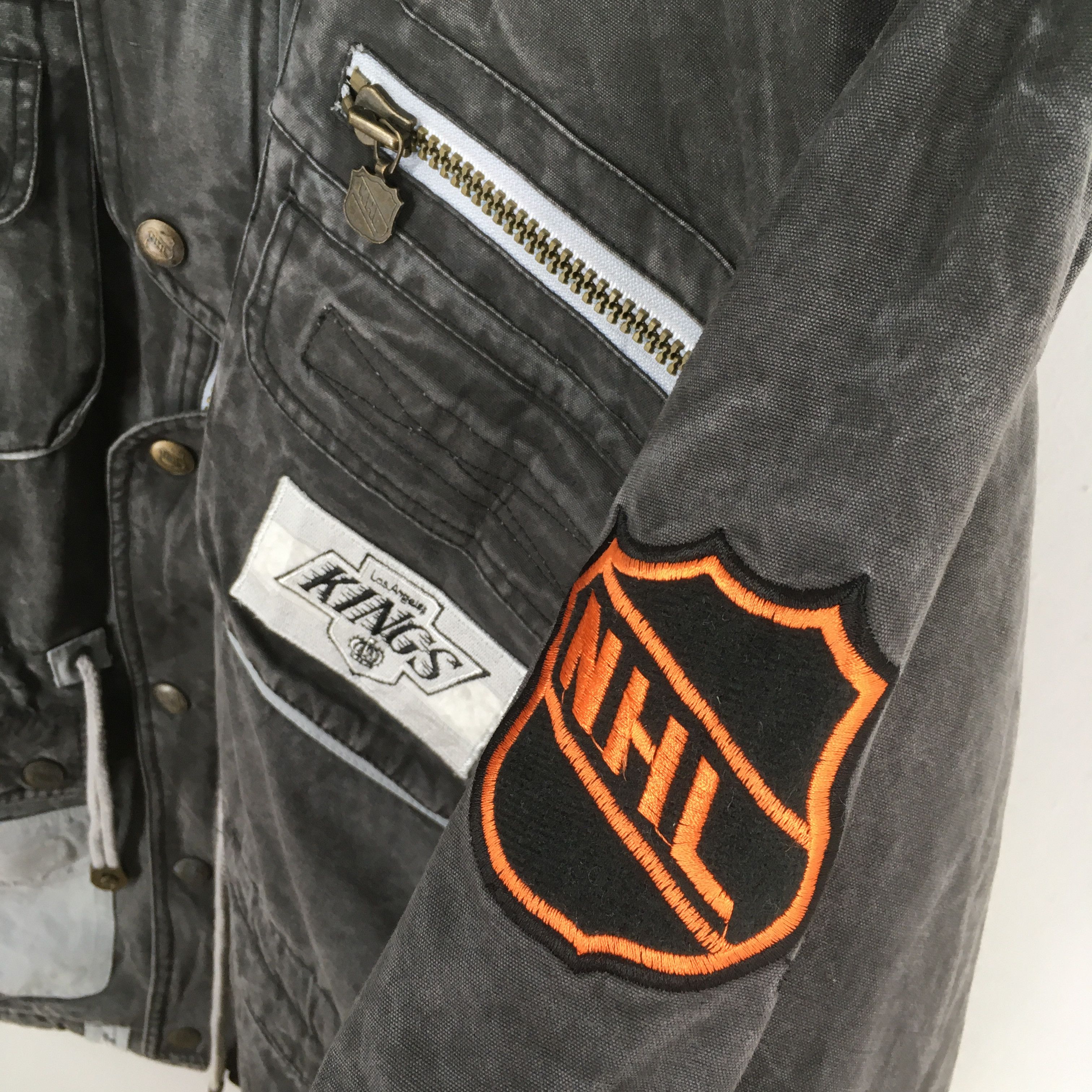 NFL Vintage 1990s Los Angeles Kings NHL Bomber Parka Medium Size US M / EU 48-50 / 2 - 7 Thumbnail