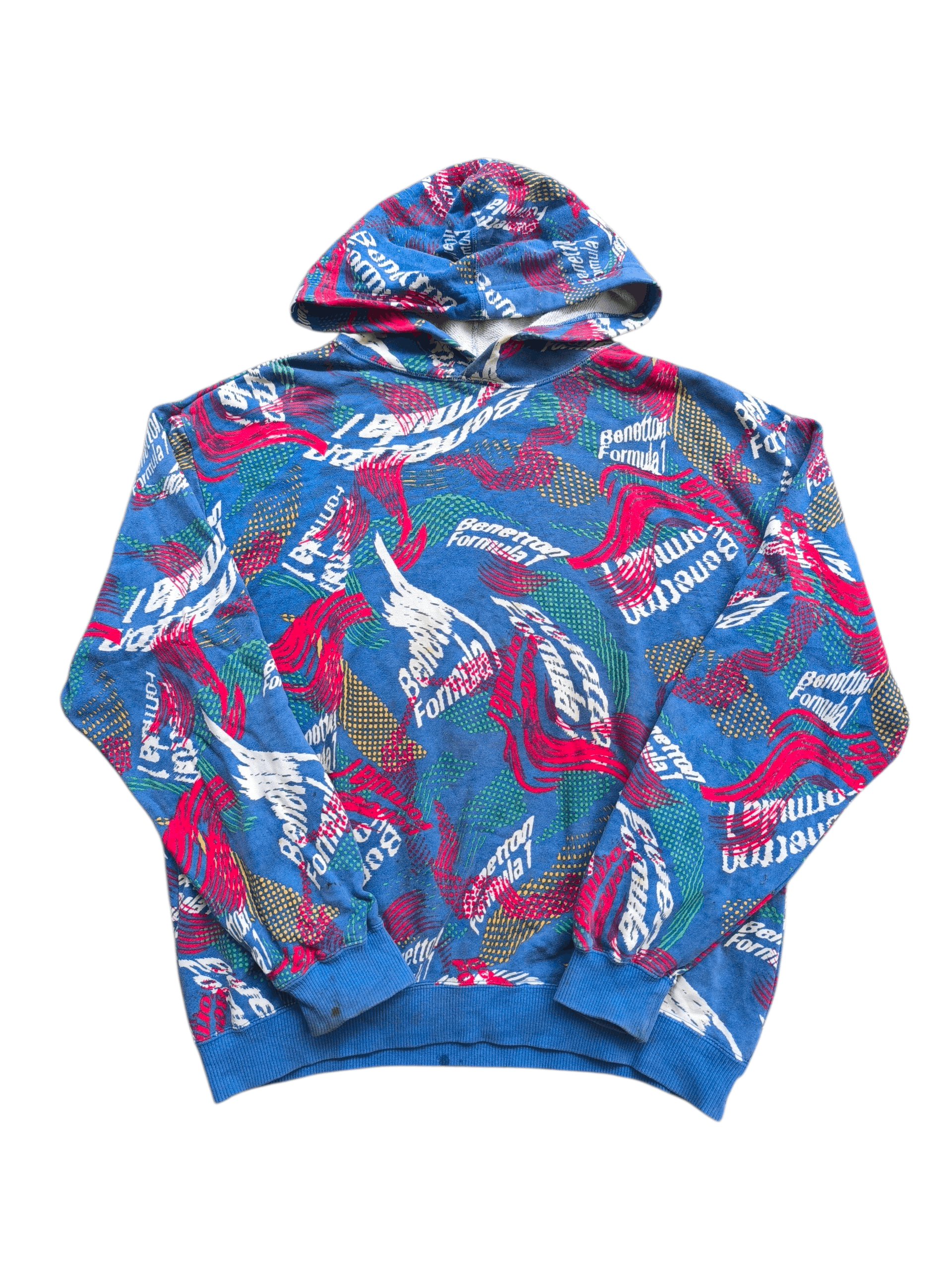 United Colors Of Benetton Benetton formula 1 full print hoodie Size US M / EU 48-50 / 2 - 1 Thumbnail