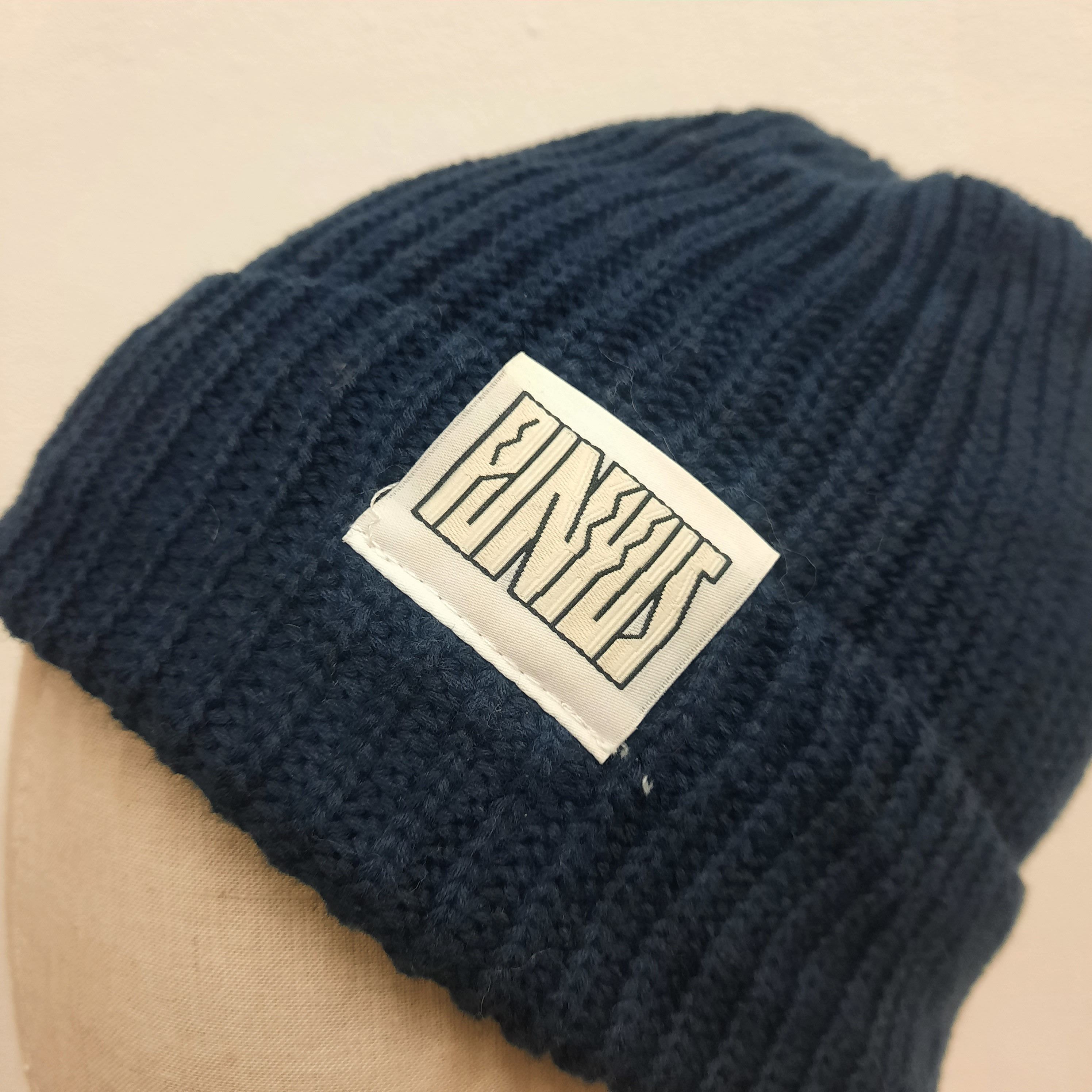 Japanese Brand 🔱 Japanese brand puyus by browny patch beanie hat Size ONE SIZE - 3 Thumbnail