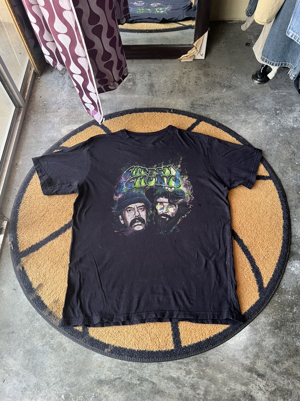 Other 🔥Vintage Cheech & Chong Big Printed Tee Size US L / EU 52-54 / 3 - 2 Thumbnail
