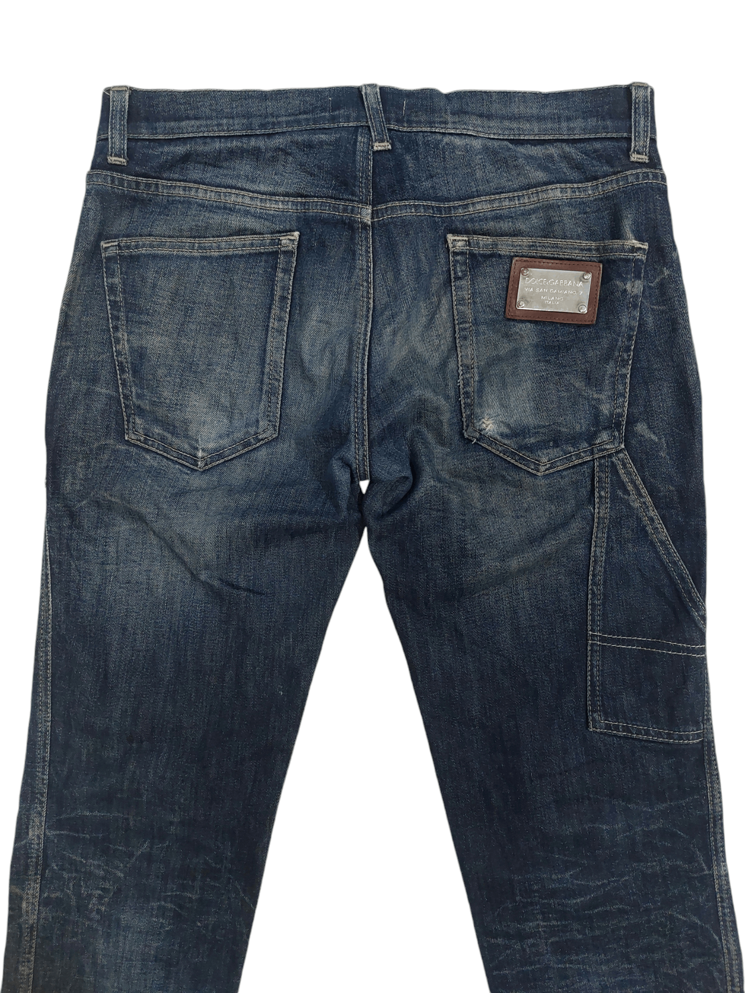 Dolce & Gabbana Dolce & Gabbana D&G Via San Damiano 7 Jeans Size US 32 / EU 48 - 10 Thumbnail