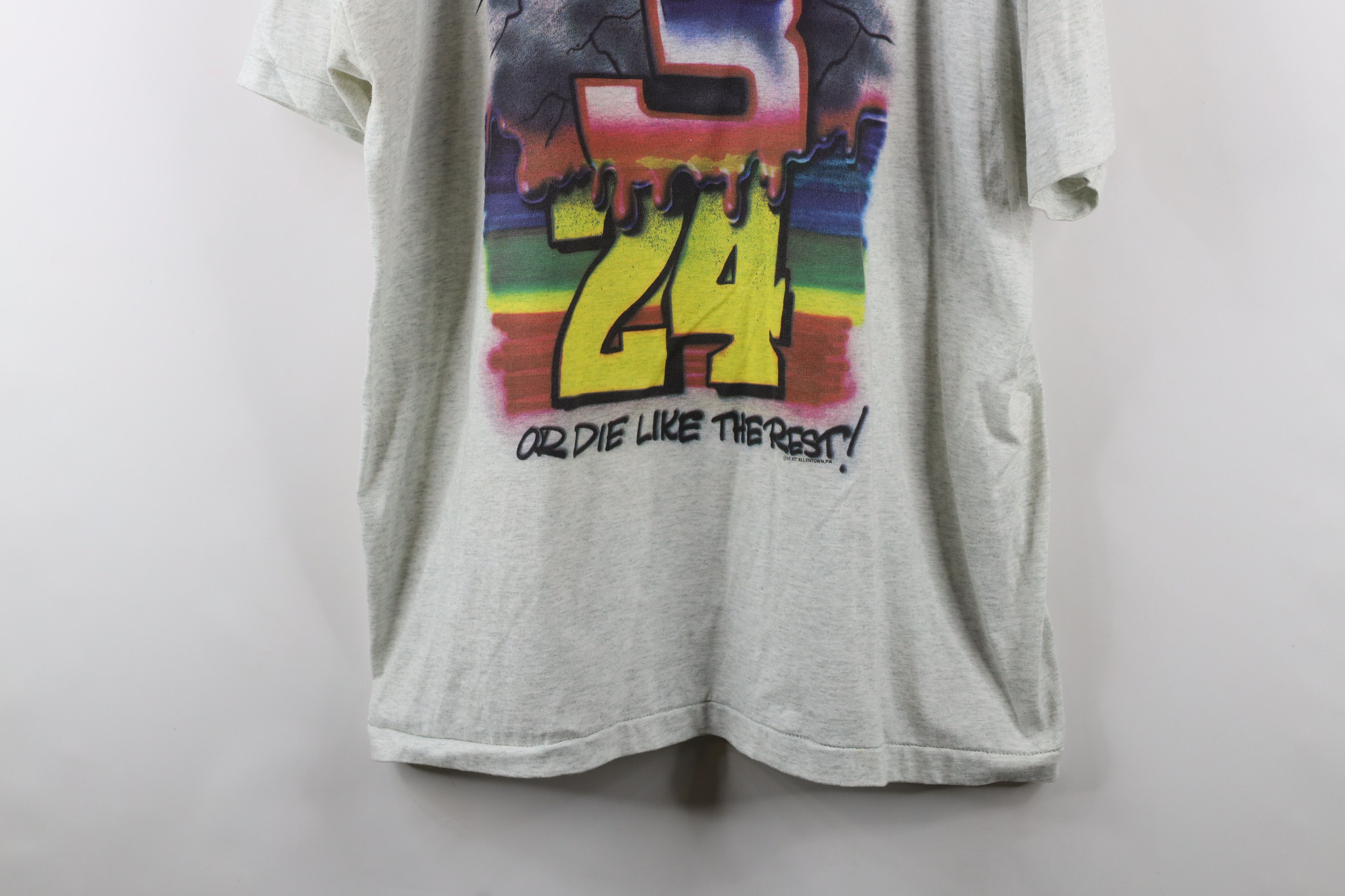 Vintage Vintage 90s NASCAR Best Dale Earnhardt Racing T-Shirt USA Size US XXL / EU 58 / 5 - 3 Thumbnail