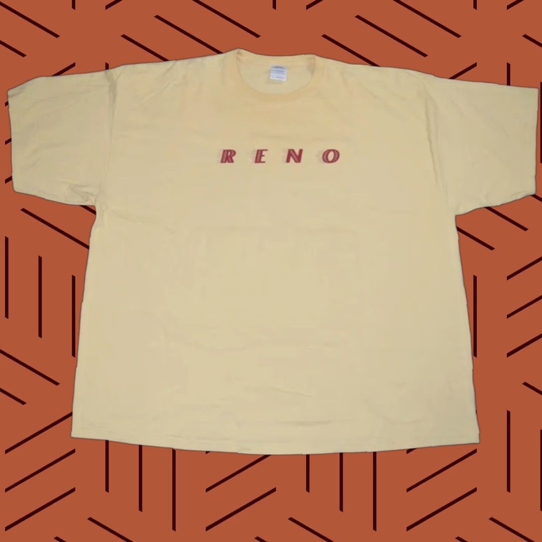 Gildan VTG Gildan T-Shirt RENO RACING BUGS TASTE BETTER THAN DUST SHIRT 3XL XXXL Yellow Size US XXL / EU 58 / 5 - 1 Thumbnail