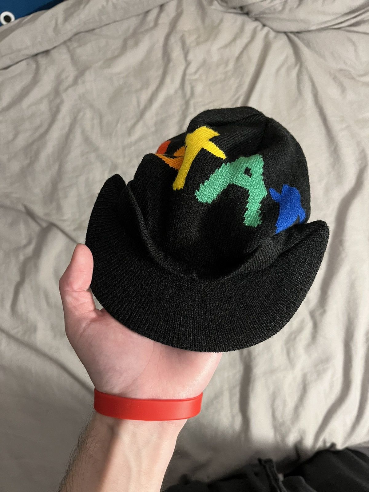 Imran Potato Imran potato black beanie brim Size ONE SIZE - 6 Thumbnail