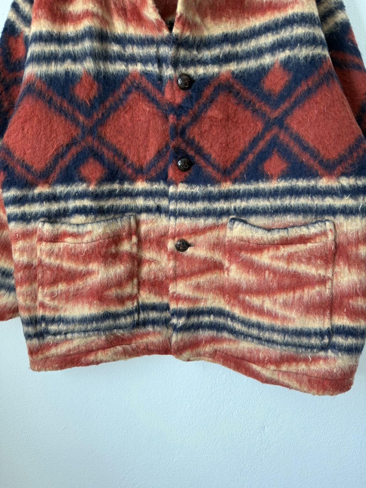 Pendleton VINTAGE B. HOPPER OUTDOOR NAVAJO DESIGN JACKET Size US M / EU 48-50 / 2 - 3 Thumbnail