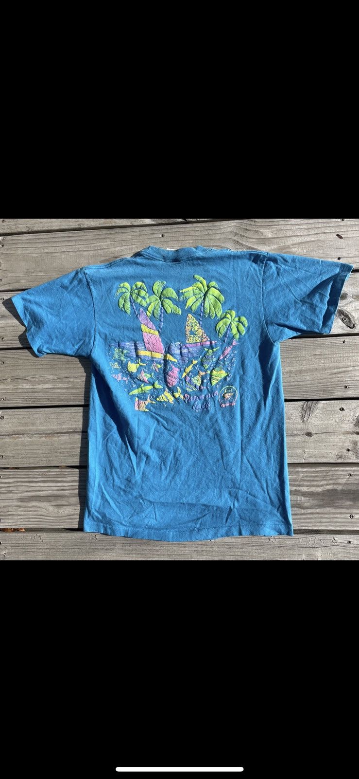 Vintage Panama Jack flower tee Size US M / EU 48-50 / 2 - 2 Thumbnail