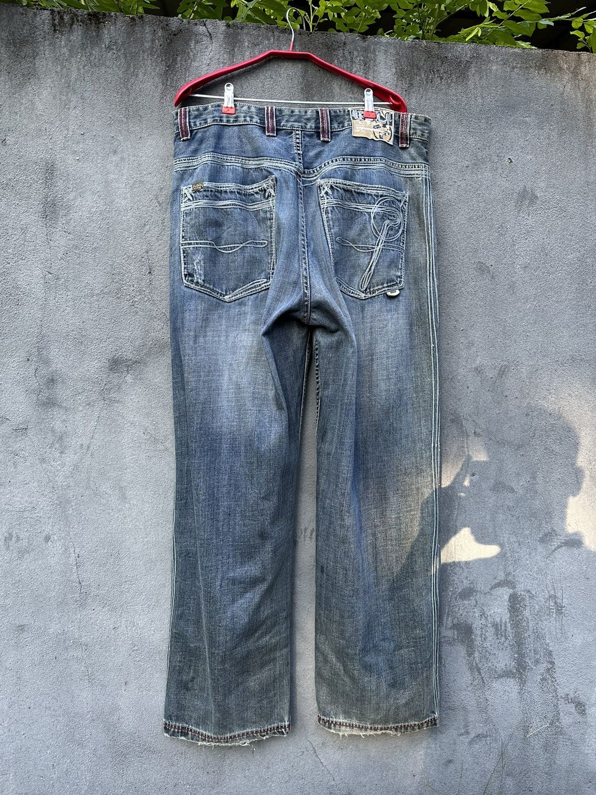 Pepe Jeans 👹Vintage Pepe Jeans London Y2k Baggy Jeans Size US 36 / EU 52 - 7 Thumbnail