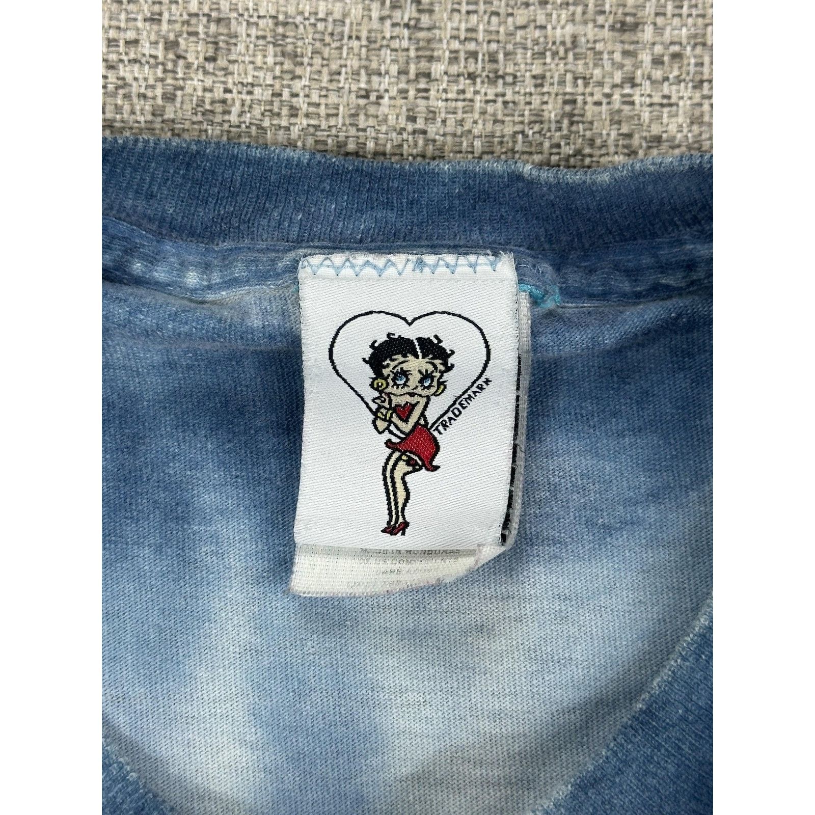 Other Betty Boop Shirt Sz L Tie Dye Bad As I Wanna Be Freeze Y2K Size US L / EU 52-54 / 3 - 10 Thumbnail