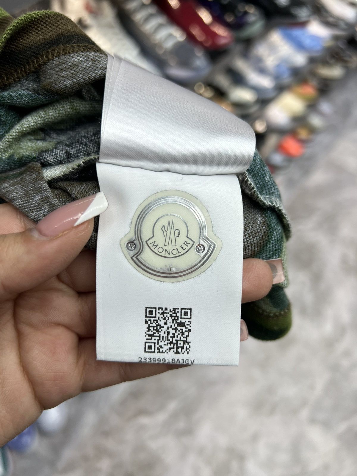 Moncler Moncler Camo Polo Tee Size US XXL / EU 58 / 5 - 12 Thumbnail