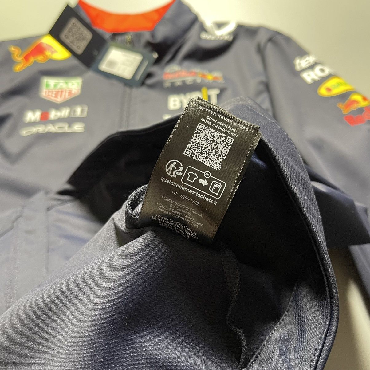 Castore × Red Bull NWT RED BULL RACING 2024 TEAM SOFT SHELL JACKET Size US XL / EU 56 / 4 - 15 Thumbnail
