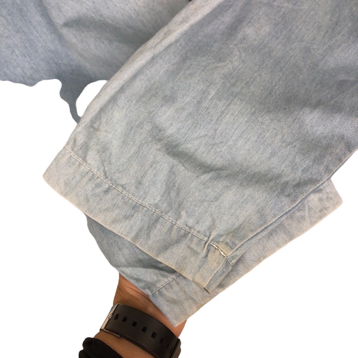 Japanese Brand 🔥90’s VINTAGE CHORE CHAMBREY DENIM JACKET MC GREGOR JAPAN Size US M / EU 48-50 / 2 - 11 Thumbnail