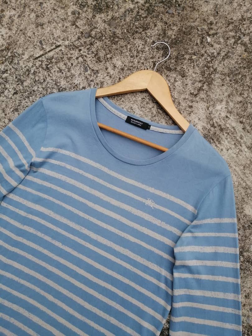 Burberry Burberry Black Label Made In Japan Longsleeve Tee Size S / US 4 / IT 40 - 2 Thumbnail